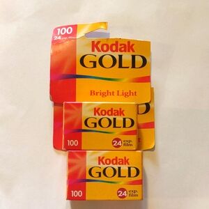 Kodak 35 mm film 2 packs exp new unopened